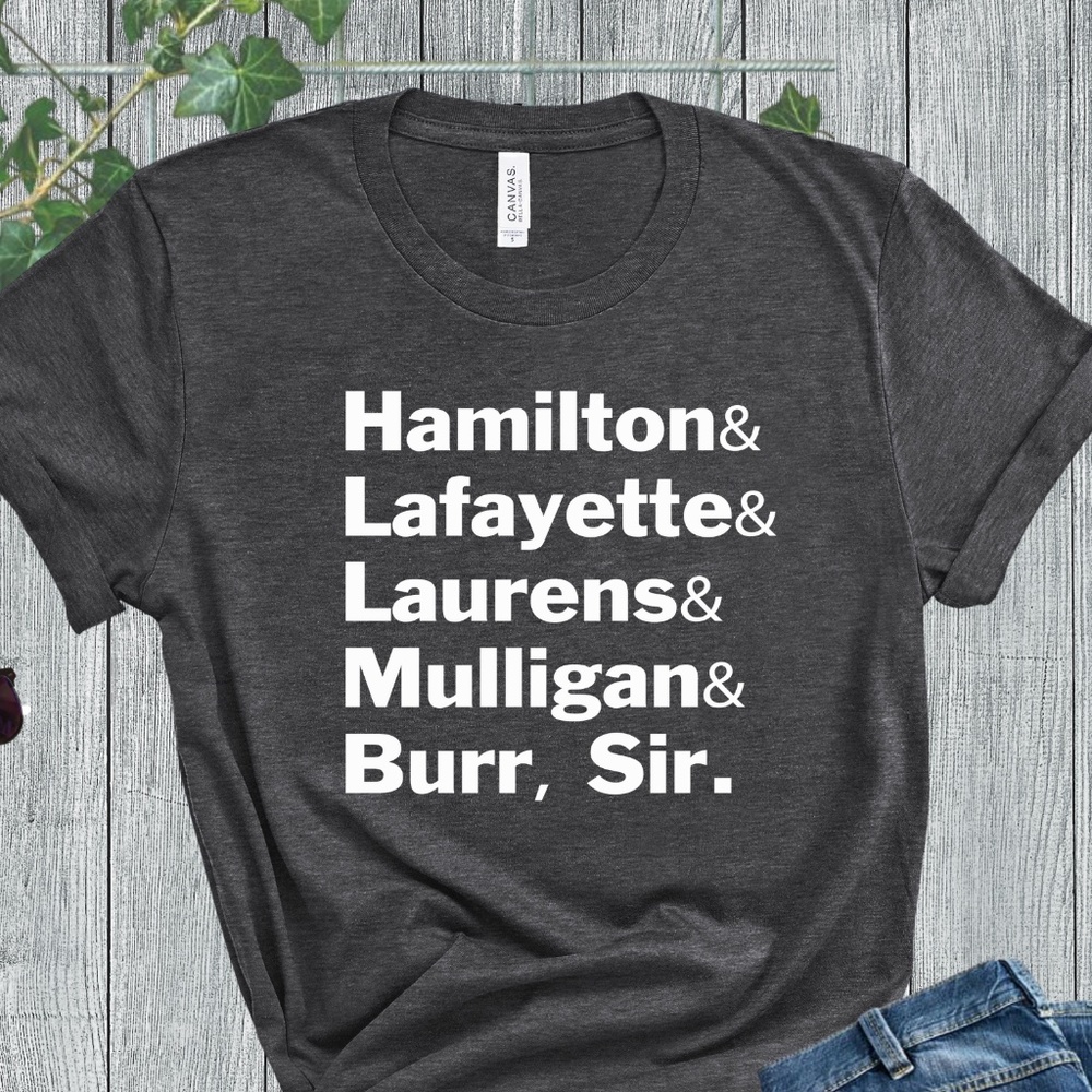 UNISEX/Hamilton Lafayette Mulligan D.GREY HEATHER